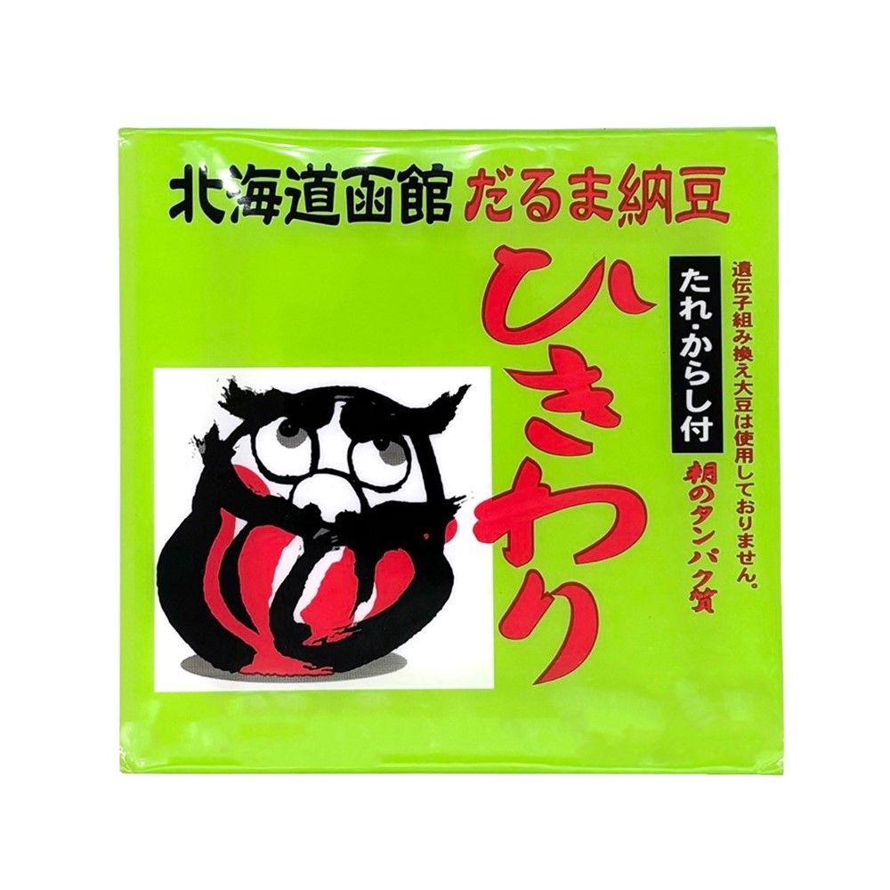 HAKODATE DARUMA FROZEN HIKIWARI NATTO 137.4 G