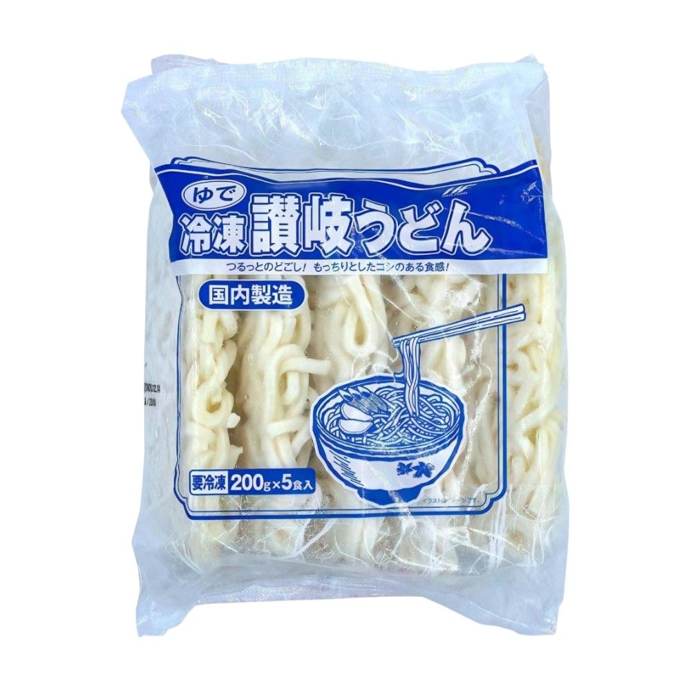KOBEBUSSAN FROZEN SANUKI UDON 200 G PACK 5