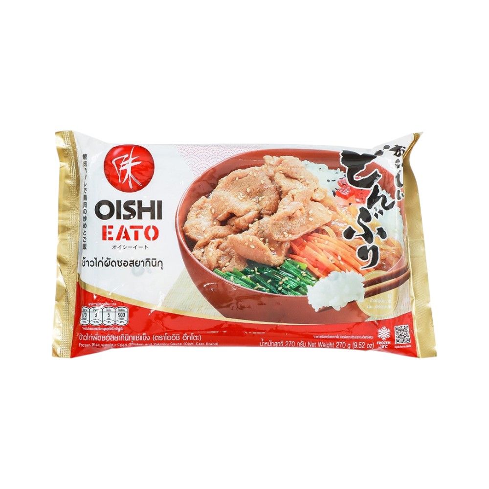 OISHI EATO FROZEN RICE STIR FRIED CHICKEN 270 G