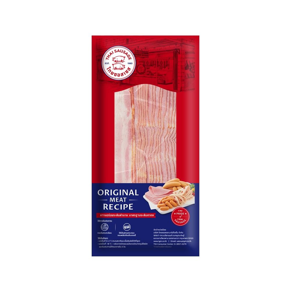 THAI SAUSAGE SMOKED BACON PRESS 1000 G
