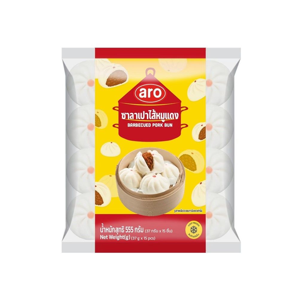 ARO FROZEN BBQ PORK BUN 555 G
