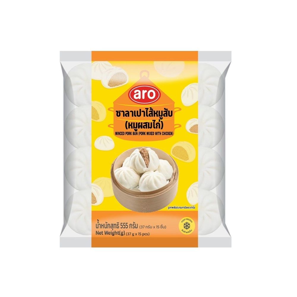 ARO FROZEN MINCED PORK BUN 555 G