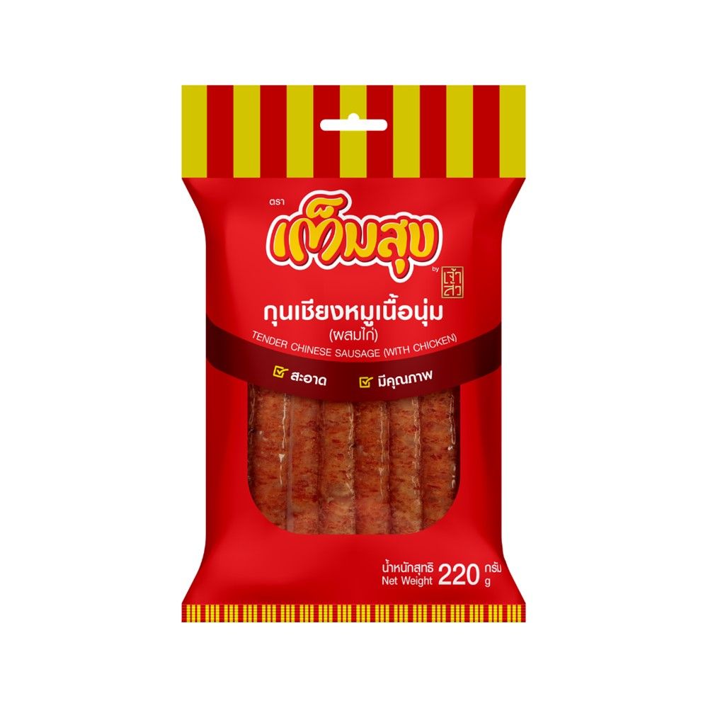 TEM SUK TENDER CHINESE SAUSAGE WITH CHICKEN 220 G