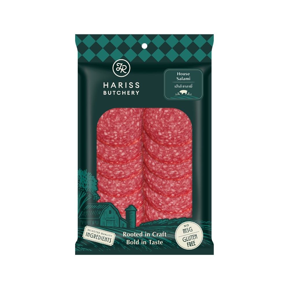 HARISS BUTCHERY HOUSE SALAMI 85 G