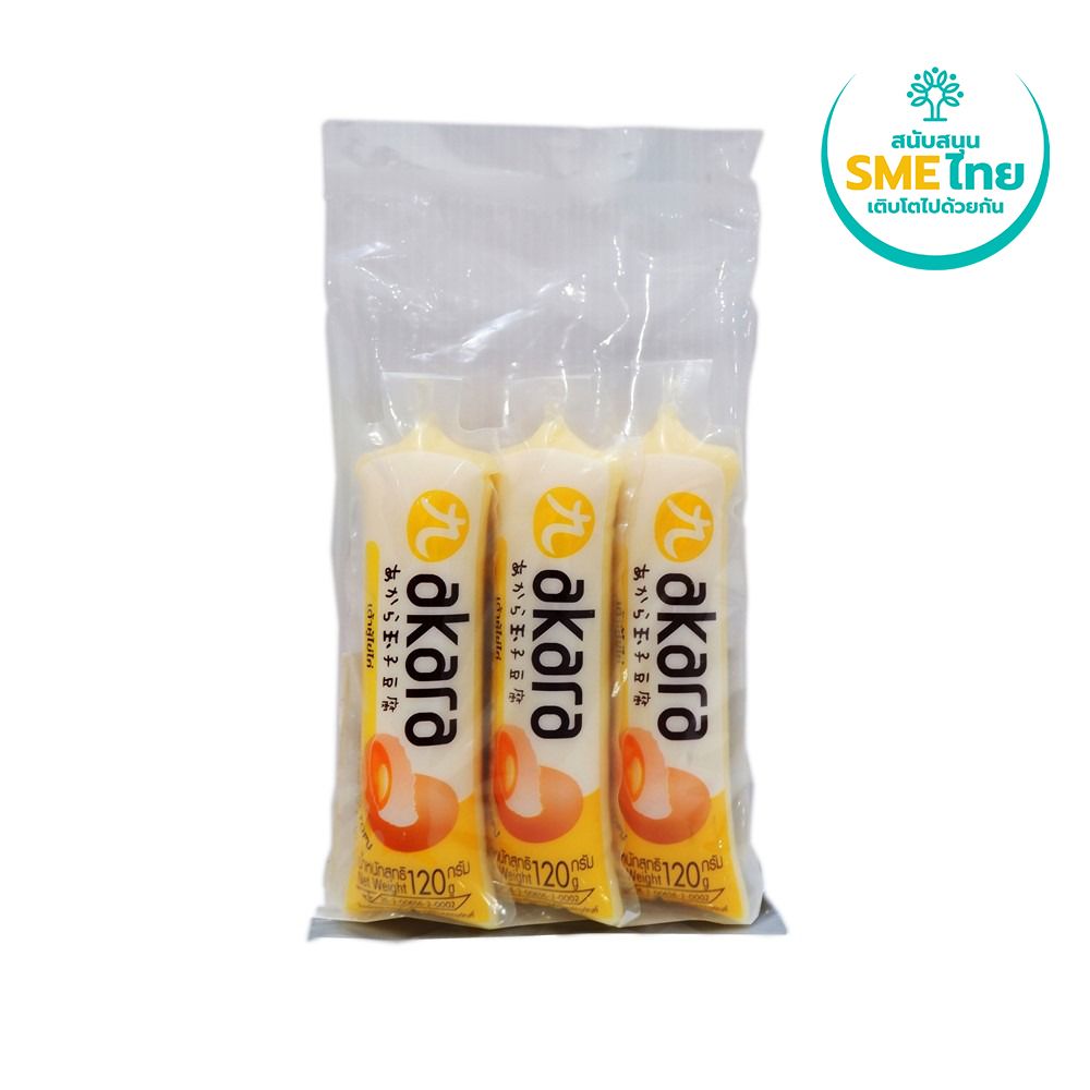 AKARA TOFU EGG 120 G PACK 3