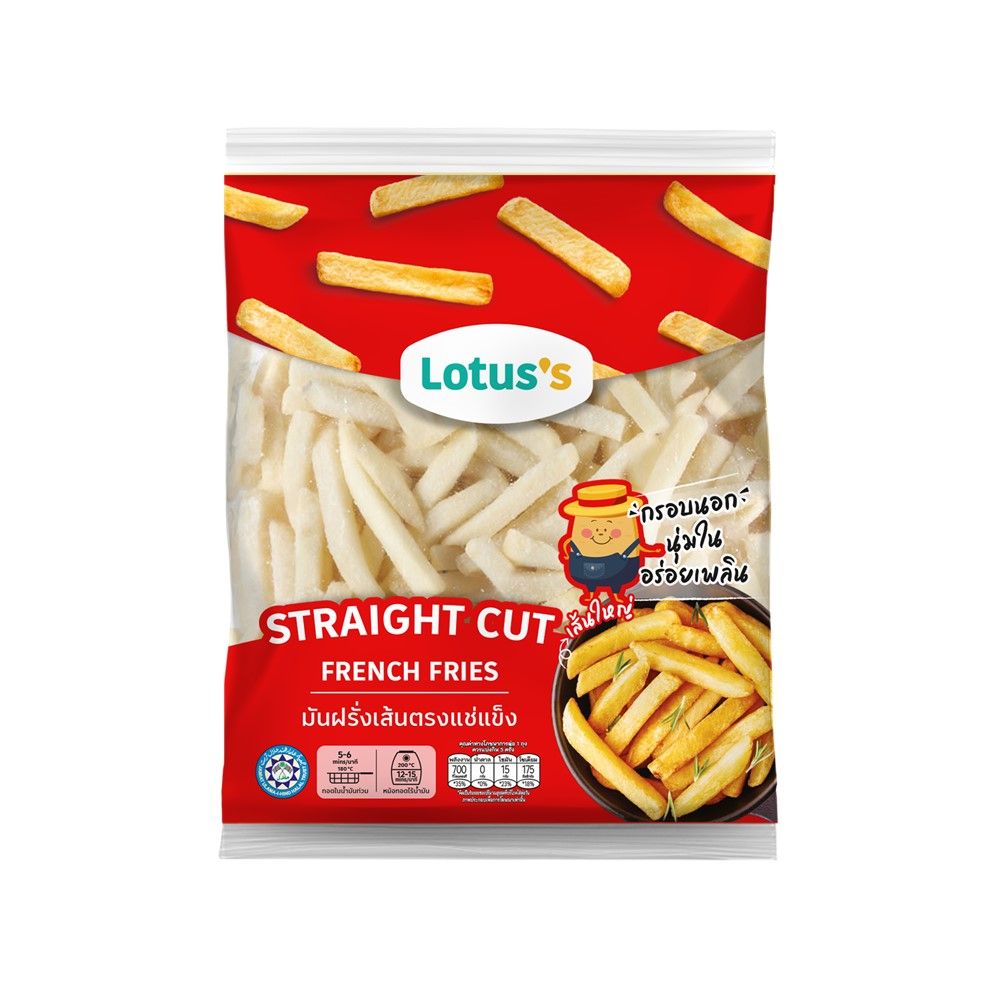 LOTUSS FROZEN FRENCH FRIES 10 MM 500 G