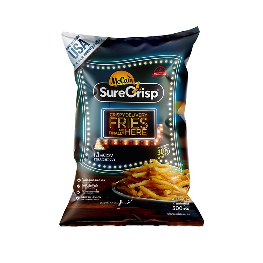 MC CAIN SURECRISP STRAIGHT CUT 500 G