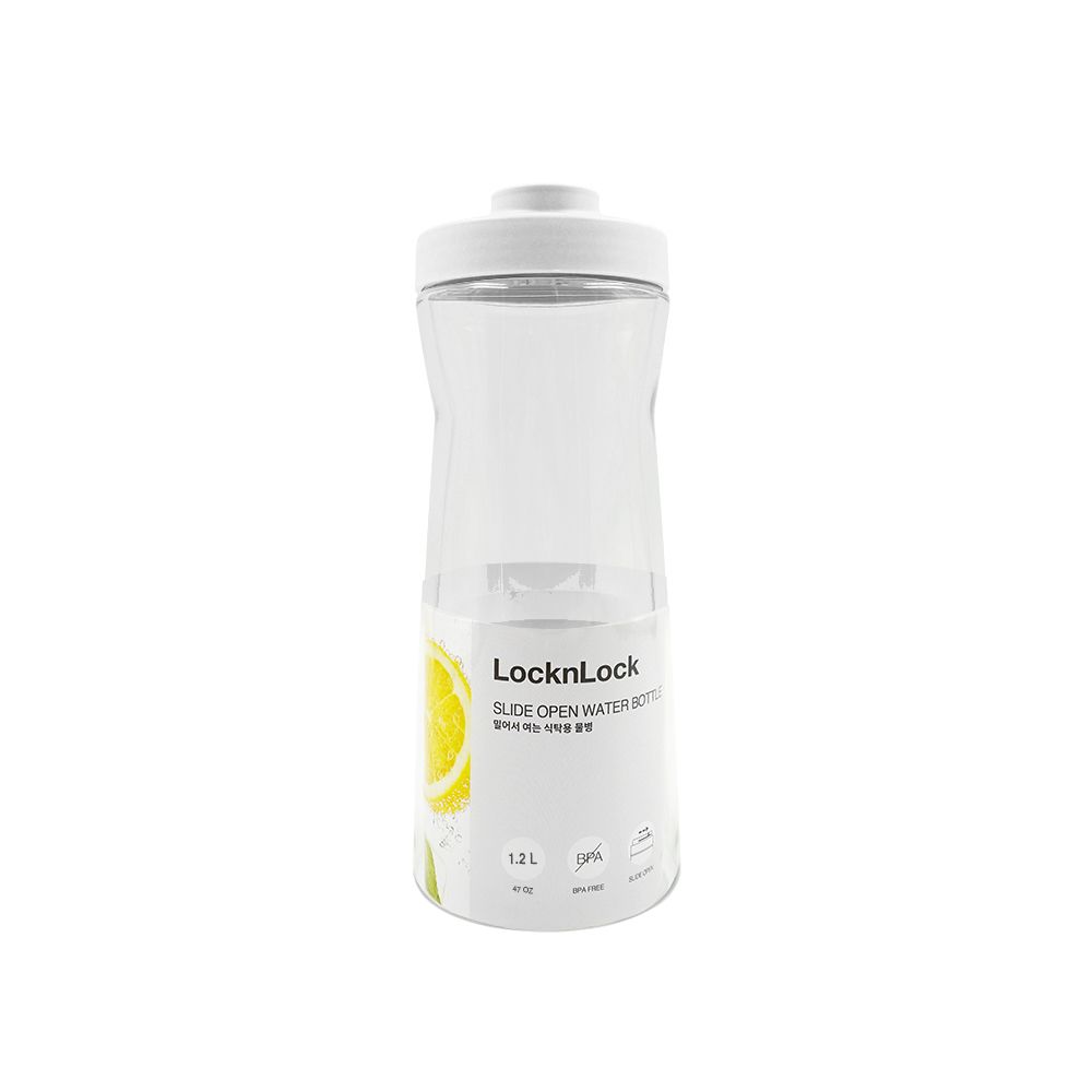 LOCK N LOCK WATER BOTTLE WHITE 1.2 L