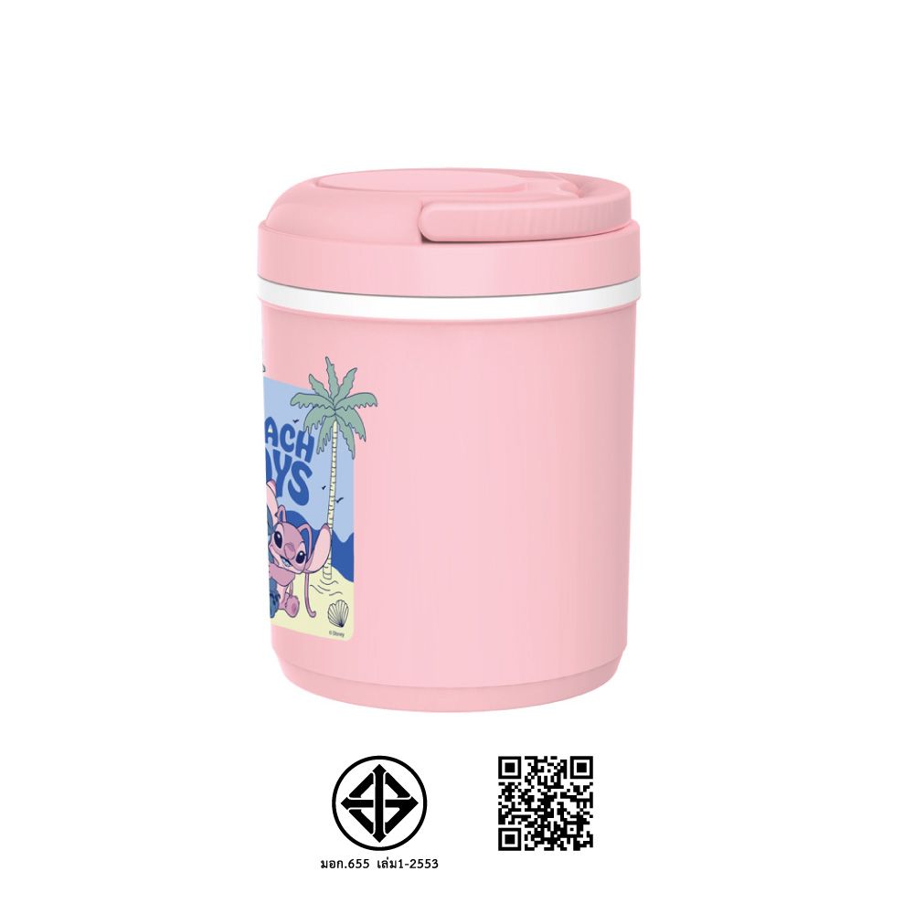 กระติกดิสนีย์สติช 3.25 ล. +ที่ห้อยกุญแจ (คละสี)