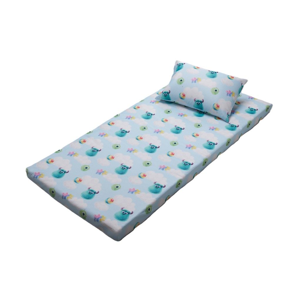MOMENTO ที่นอนปิกนิก 3X6.5 ฟุต + หมอนลายมอนสเตอร์