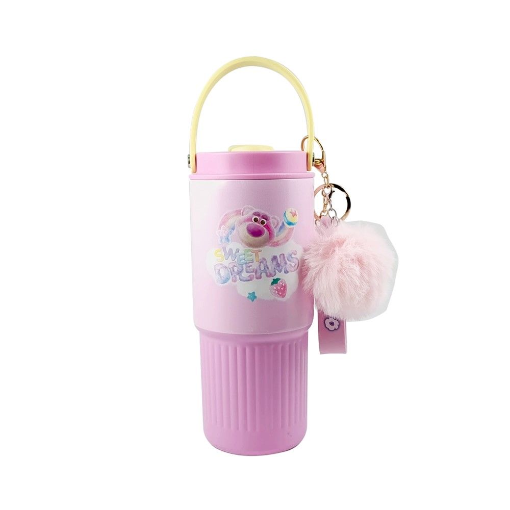 แก้วน้ำสเตนเลส FLUFFY 680 มล. (คละลาย)