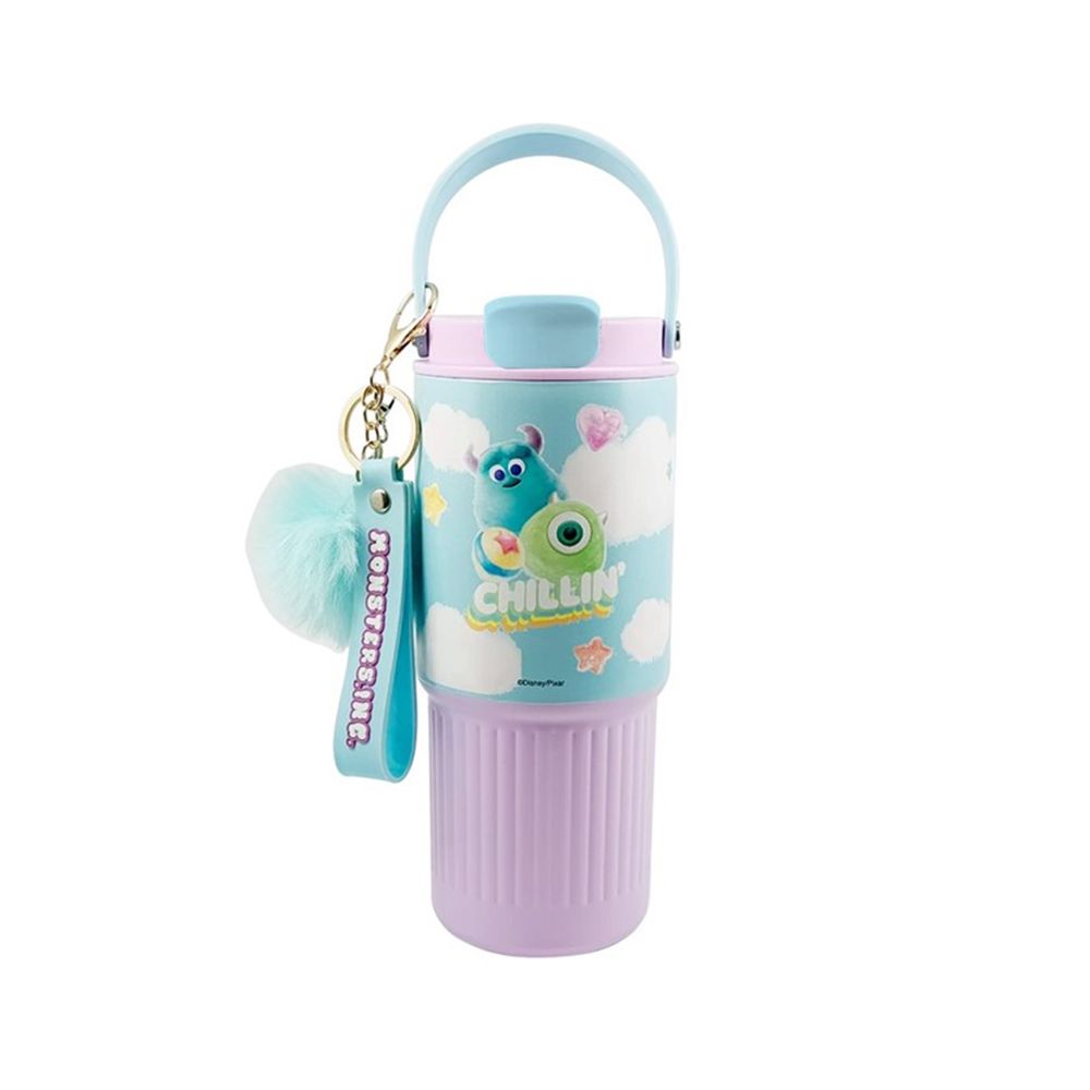 แก้วน้ำสเตนเลส FLUFFY 680 มล. (คละลาย)