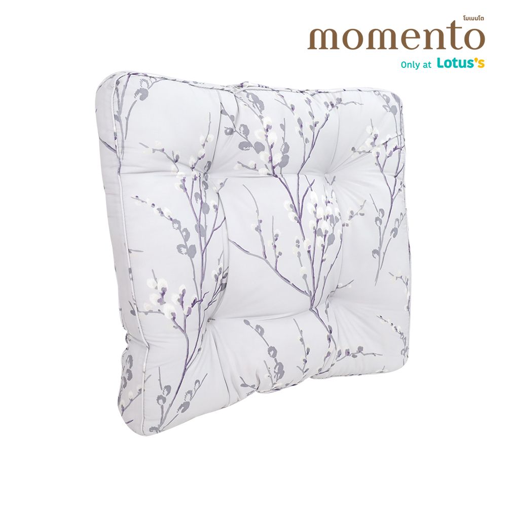 MOMENTO เบาะรองนั่ง ลอร่า แอชลีย์ เทา 22X22 นิ้ว