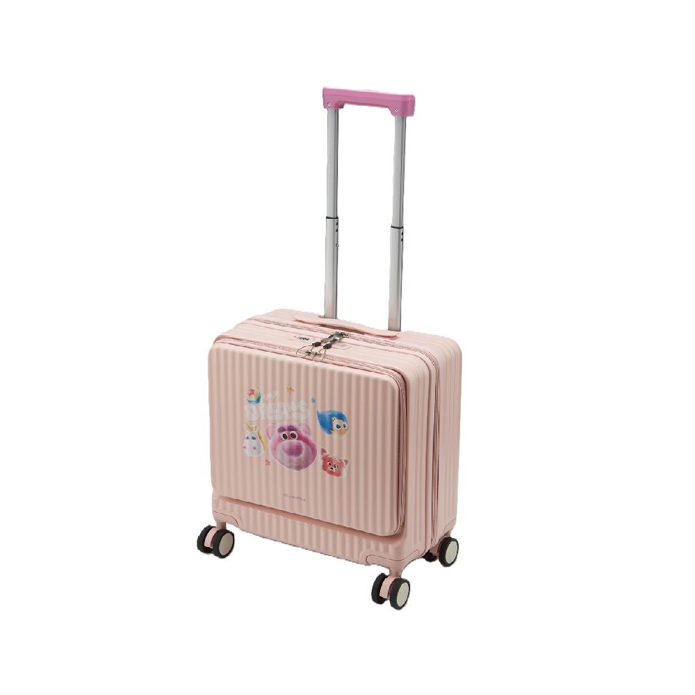 MOMENTO กระเป๋าเดินทาง FLUFFY ไลท์ ชมพู 18 นิ้ว