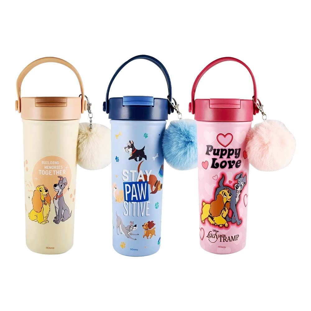 โมเมนโต แก้วน้ำ SST ดิสนีย์ เลดี้+เดอะแทรมป์ 670 มล.(คละแบบ)