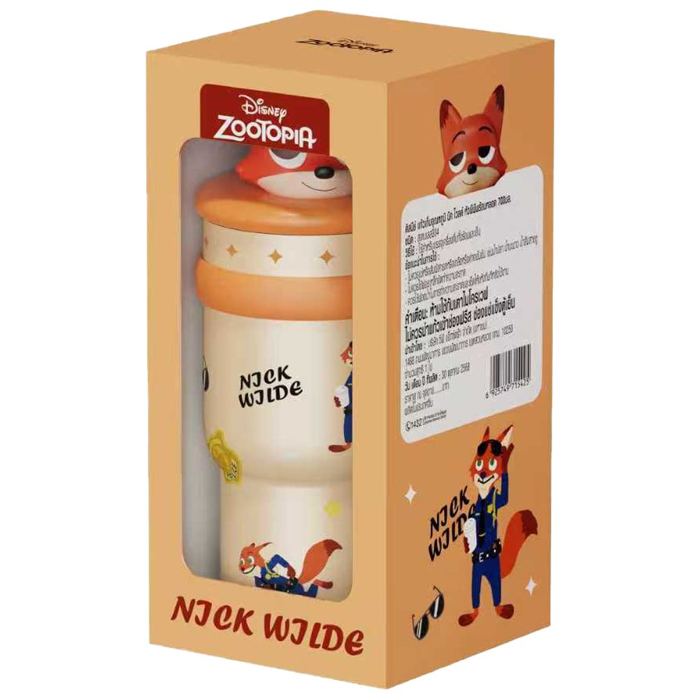 แก้วเก็บอุณหภูมิดิสนีย์หัวPPคละแบบ700มล.