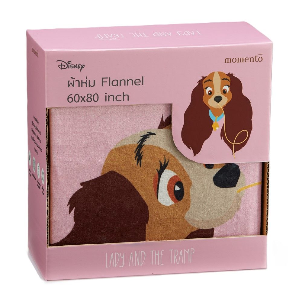 โมเมนโต ผ้าห่มแฟลนเนล ดิสนีย์ 40X60 นิ้ว (คละแบบ)