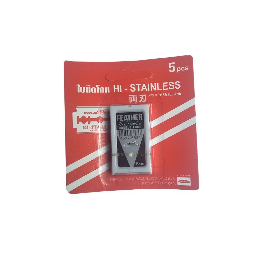 RAZOR BLADE HI-STANLESS 5 PIECES