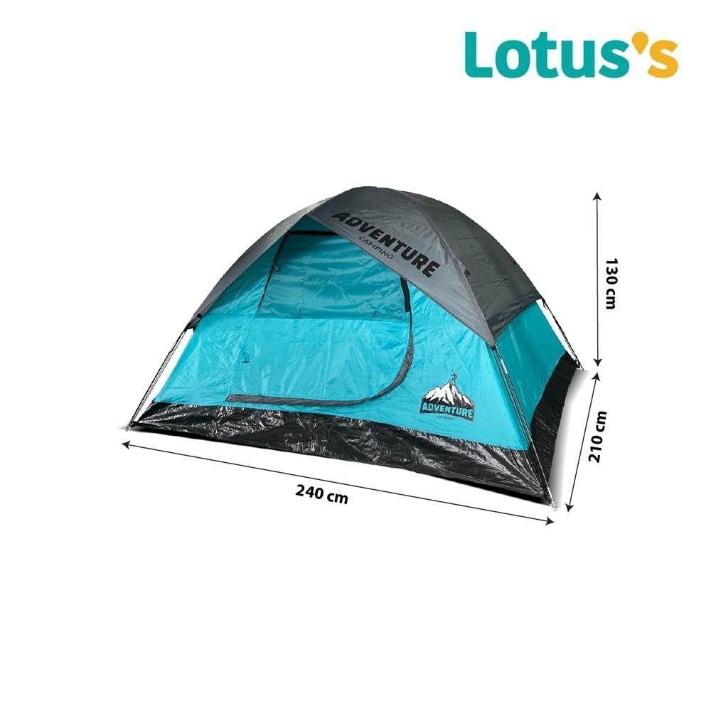 LOTUSS TENT DOME ADVENTURE 5M1D+FLYSHEET