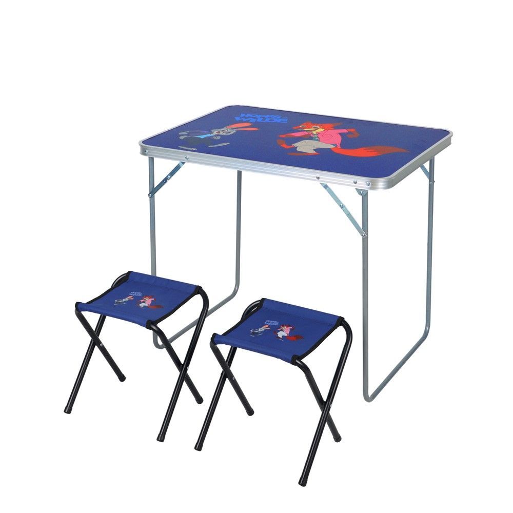 CAMPING SET TABLE STOOL DISNEY ZOOTOPIA
