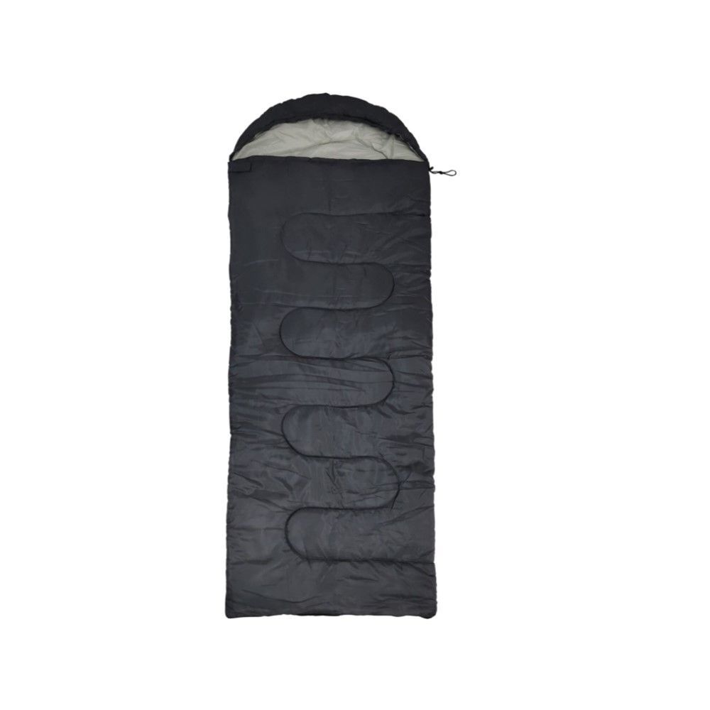 MOMENTO CAMP SLEEP BAG HOODED GREY