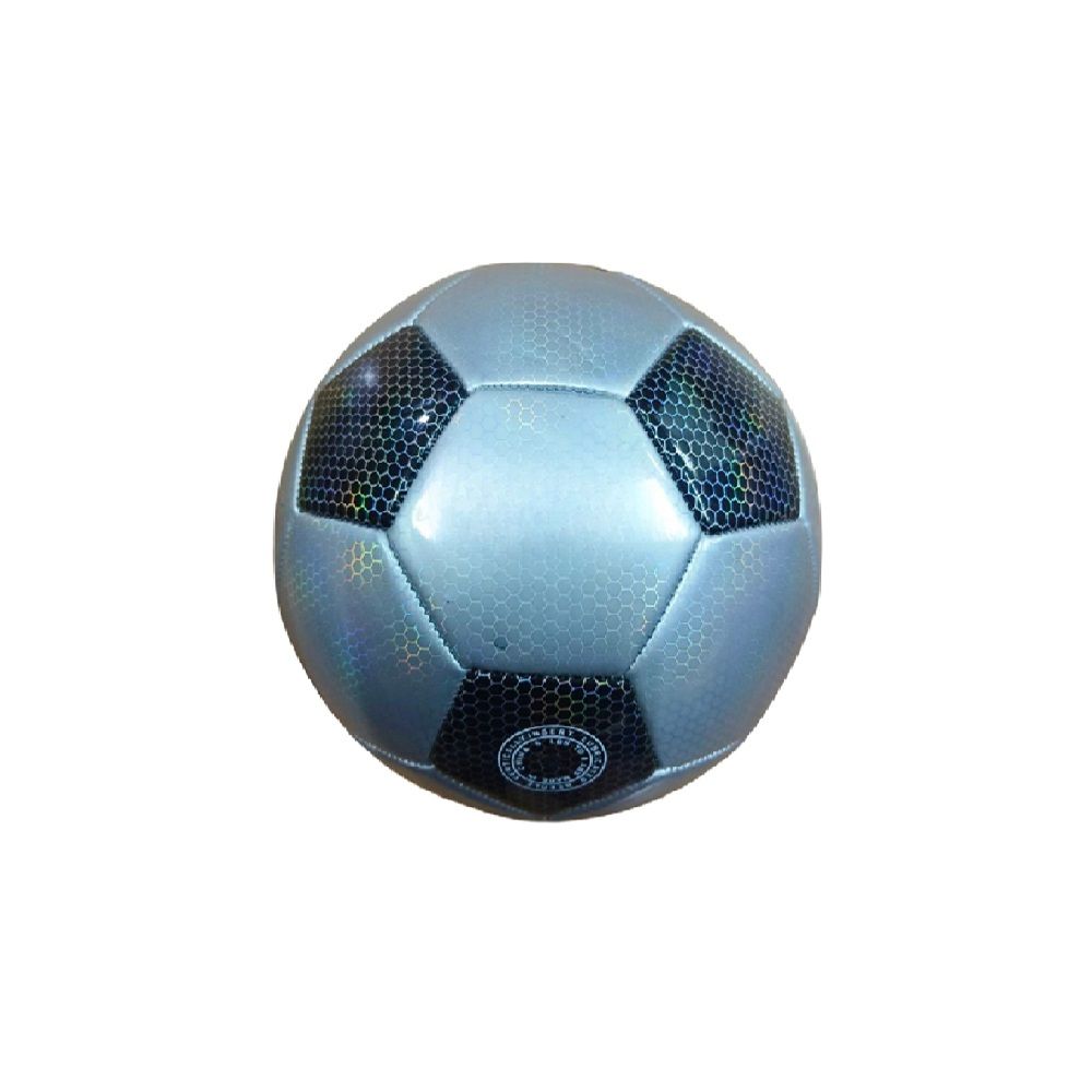 STL PVC STITCHED SOCCER BALL IRIDESCENT PATTERN NO. 5