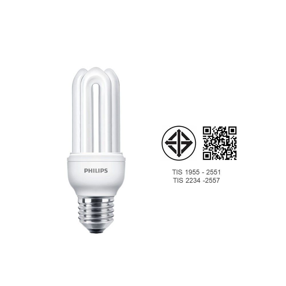 PHILIPS จีนี่หลอดประหยัด14W CDL E27