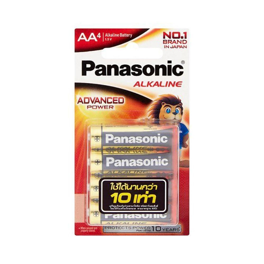 PANASONIC ALKALINE BATTERY(AA) LRGT.4B