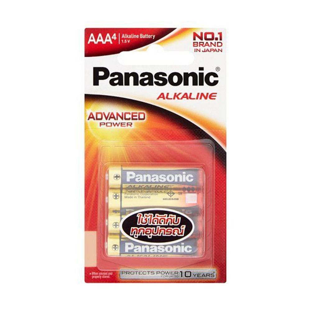 PANASONIC ALKALINE BATTERY(AAA)LR03T.4