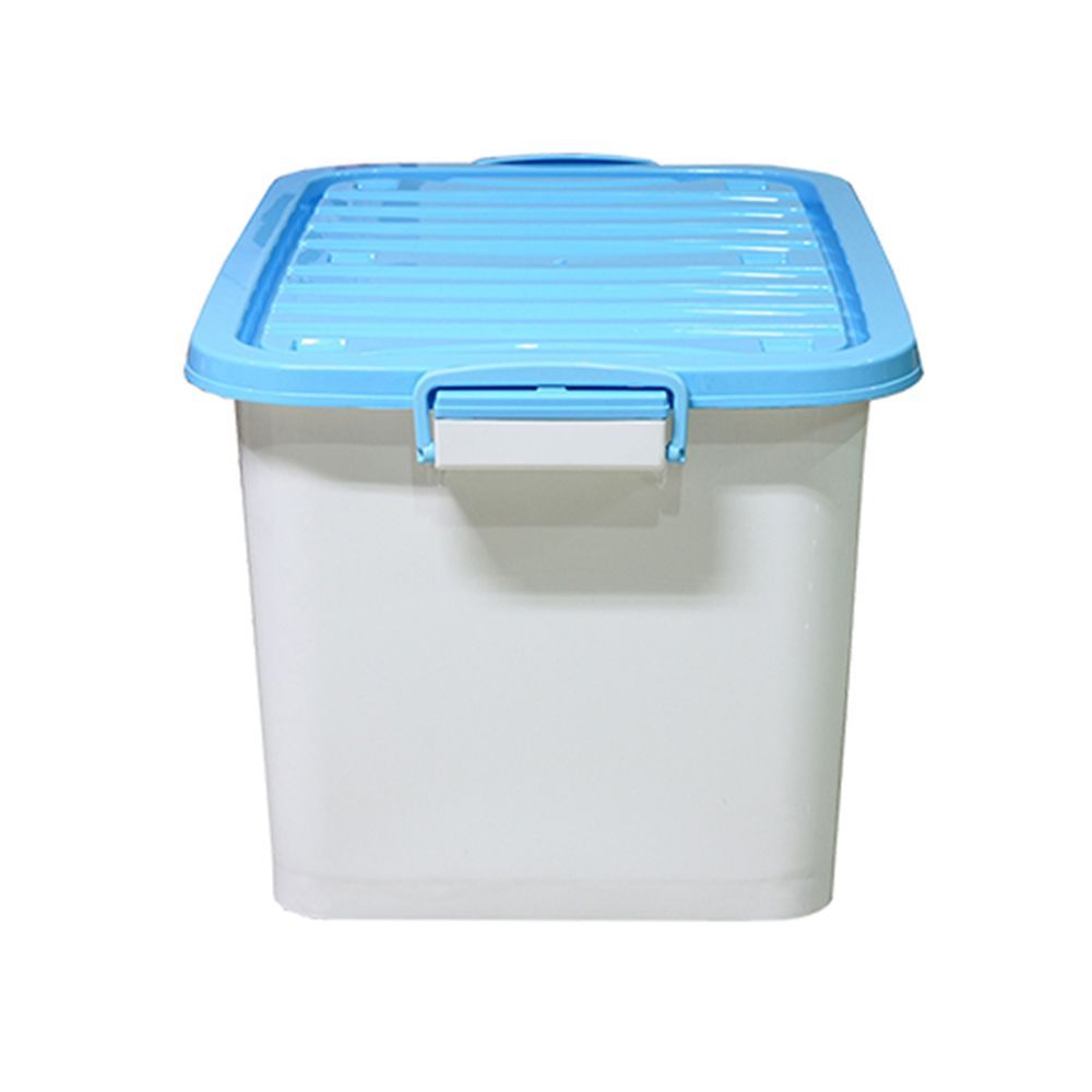 LOTUSS CONTAINER WHITE-BLUE 60 LITER SIZE 43X63X36 CM.