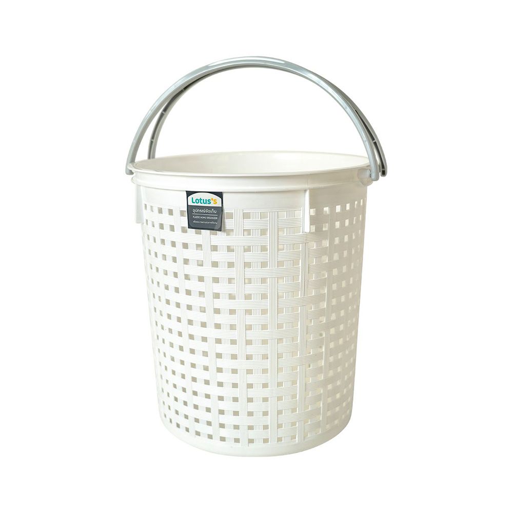 LOTUSS LOUNDRY BASKET WITH HANDLE