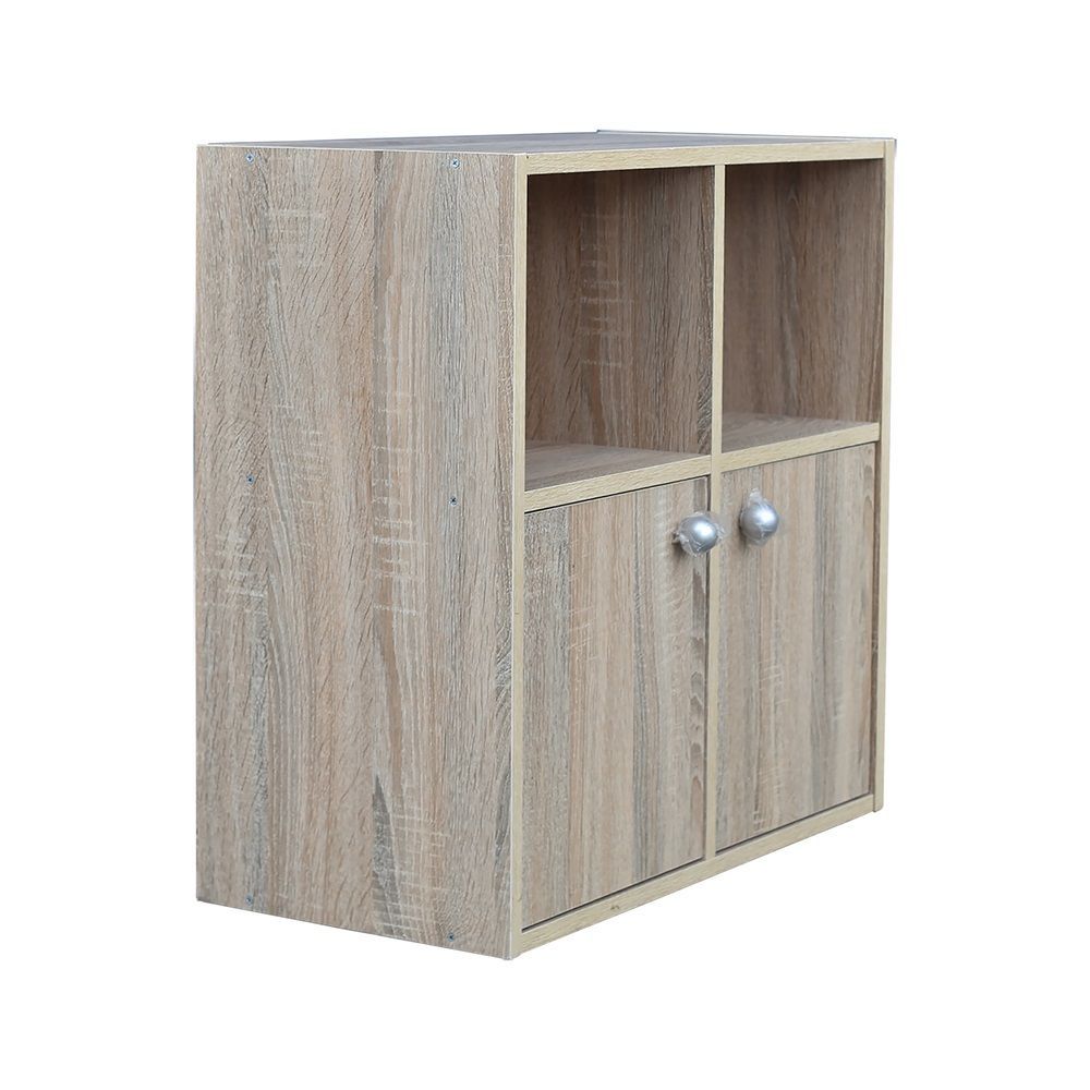 LOTUSS ชั้นวางอเนกประสงค์ 4 ช่อง 2 ประตู 60X30X60 CM.