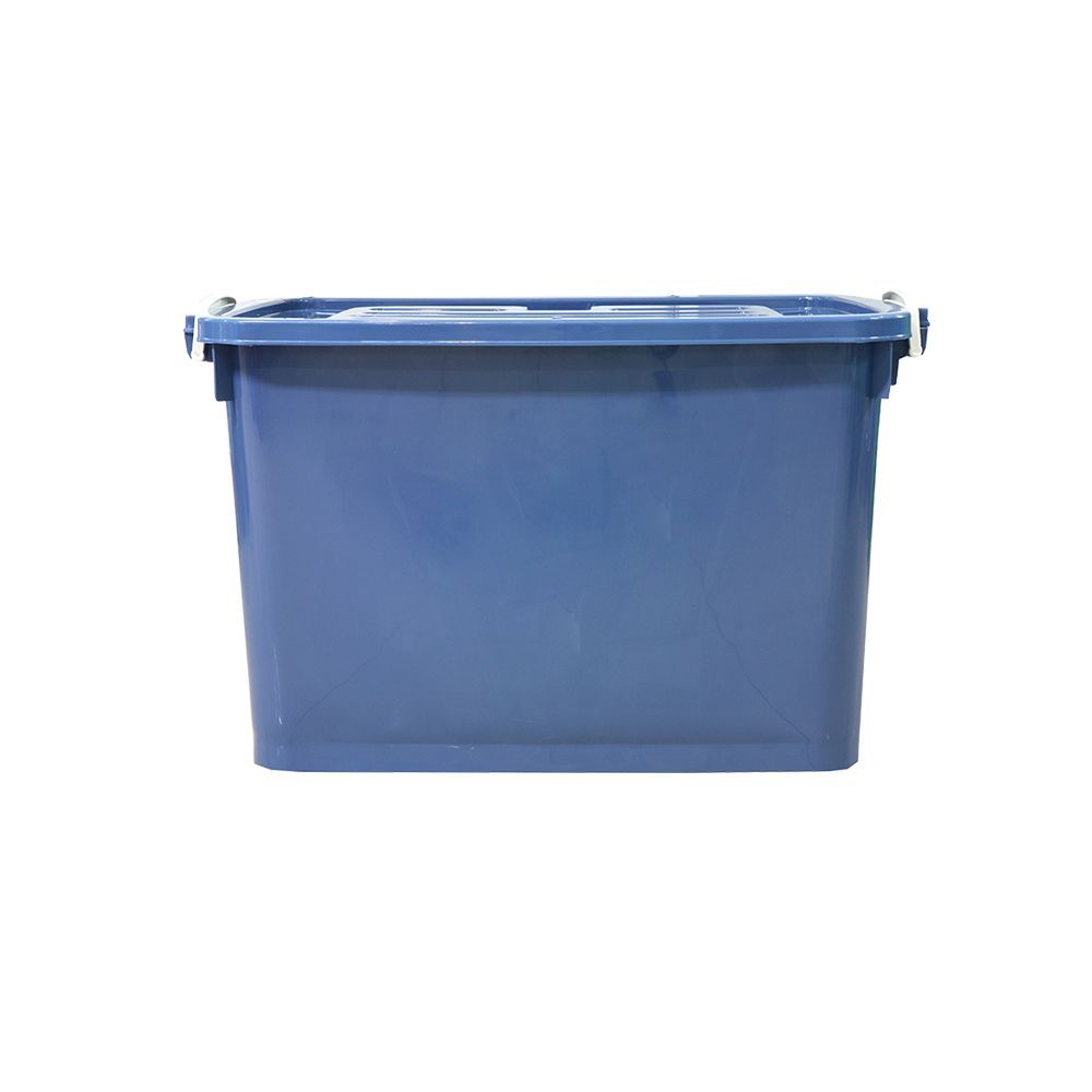 โลตัสกล่องล้อเลื่อนสีเทา 140 ลิตร ขนาด 51X81X44 ซม.