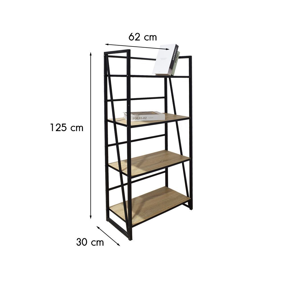 ชั้นวางของ 4ชั้น LF-09 30X62X125 ซม.