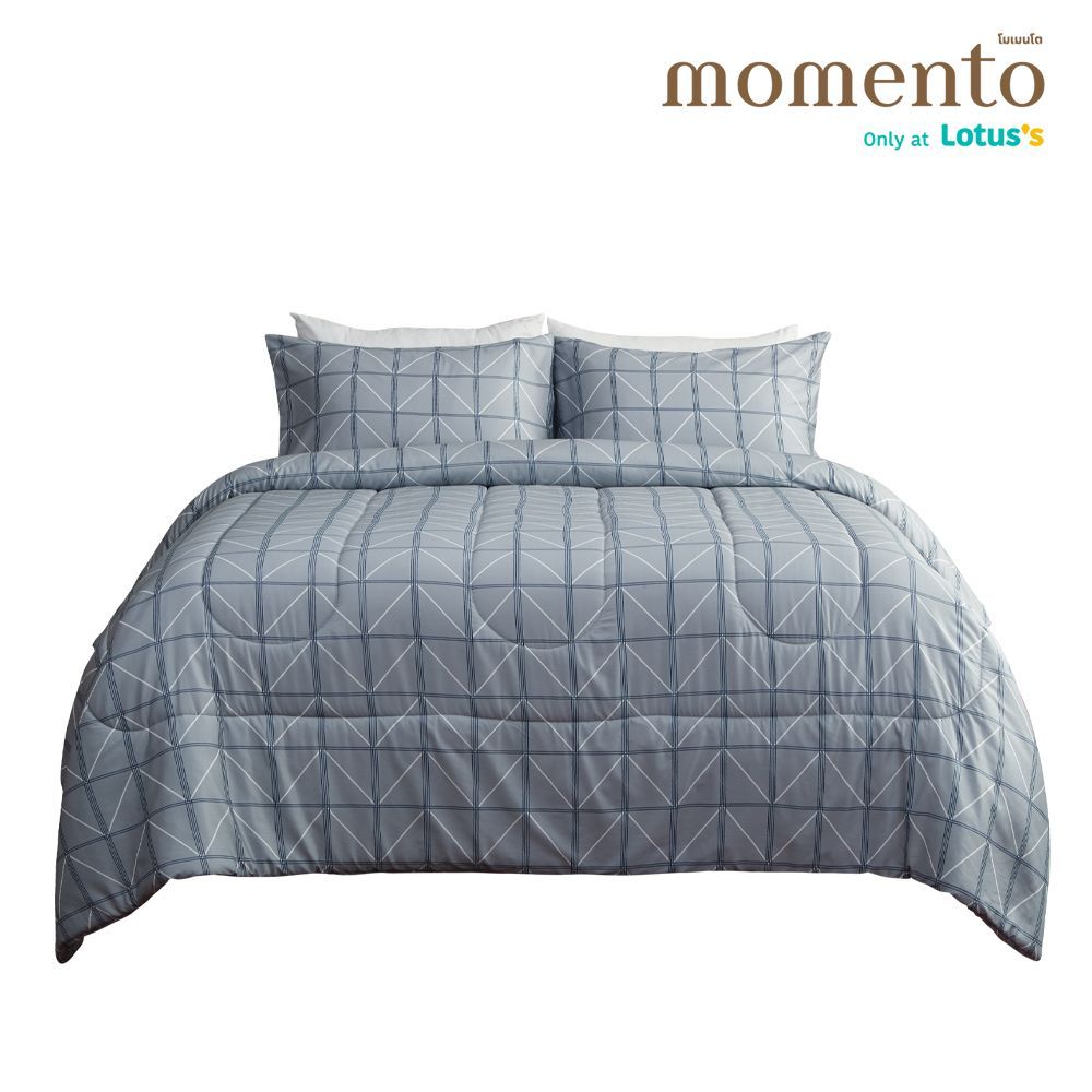 MOMENTO BEDSET MICRO SOFTTOUCH SCOTT GREY 6FT