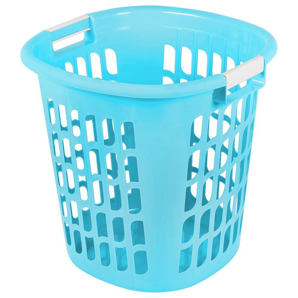 LOTUSS LAUNDRY BASKET BLUE NO.1158