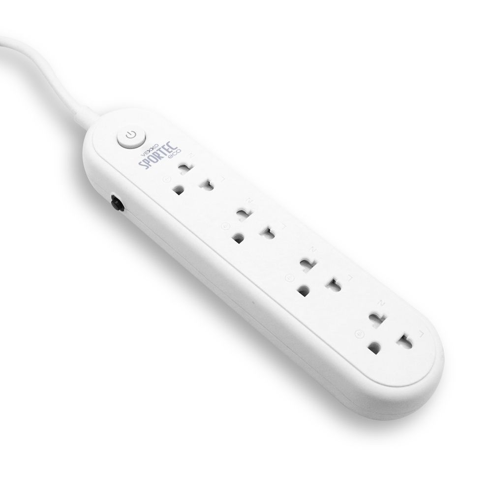 VEXXO PLUG 4OUTLET 1SWITCH SP ECO 3M