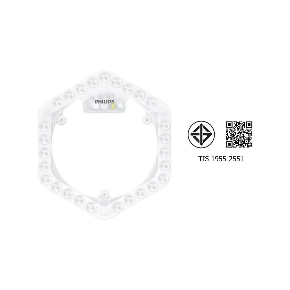 PHILIPS หลอดLEDเหลี่ยมแผง20W 865APR 1CT/5