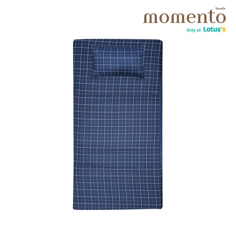 โมเมนโต ปิคนิค ริ้ว 3.5ฟุต + หมอน 17X27 นิ้ว(คละแบบ)