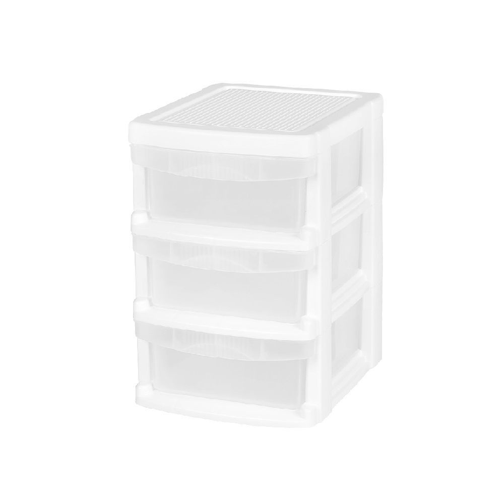 CHEST OF DRAWERS NO.2713 WHITE 3 FLOORS