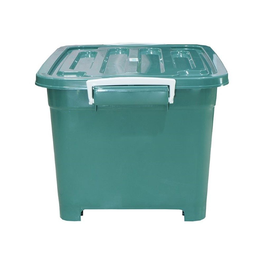 โลตัสกล่องล้อเลื่อนสีเขียว 50 ลิตร