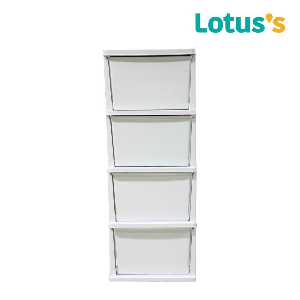 โลตัสตู้ลิ้นชักทรงสูง สีคัลเลอร์ฟูล ลิ้นชัก 4 ชั้น