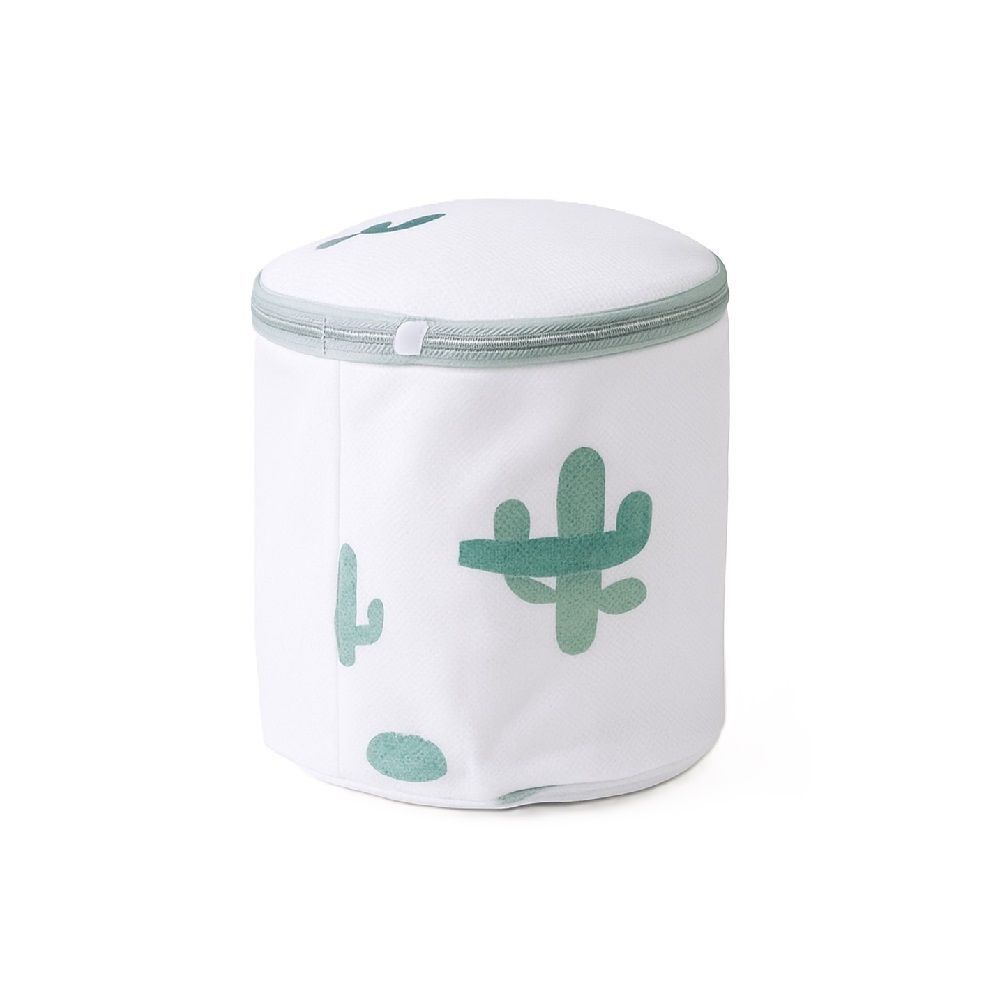 LAUNDRY BAG PRINTED CACTUS 16X16 CM.