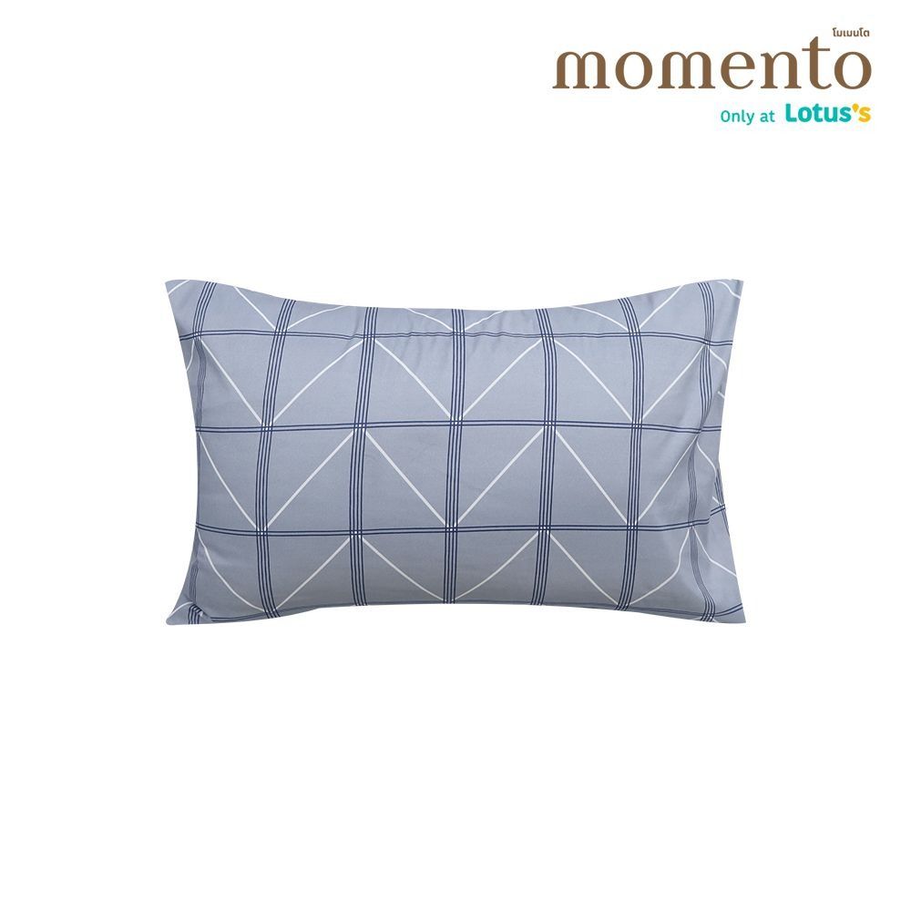 MOMENTO PILLOWCASE MICROCOTTON SCOTT GREY