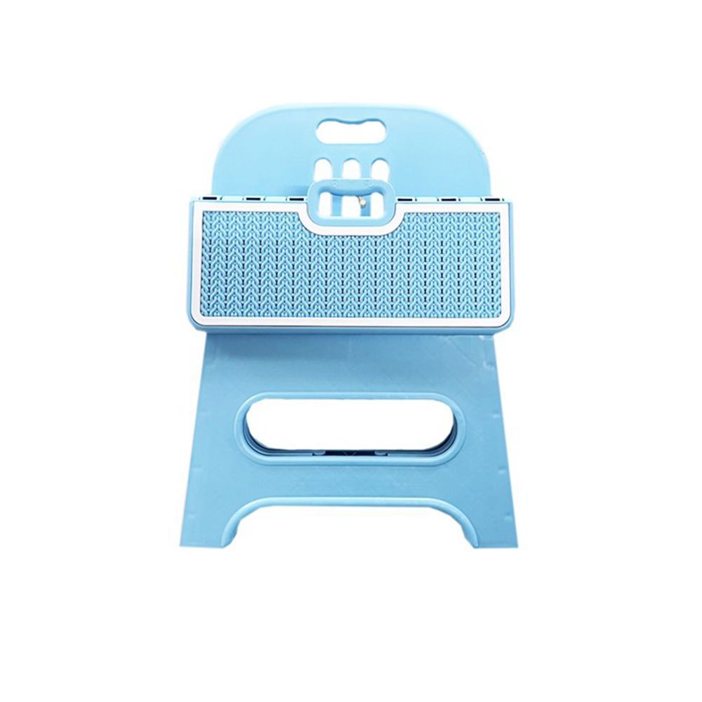 เก้าอี้พับได้+พนักพิงหลัง 29X22X27 ซม. (คละแบบ)