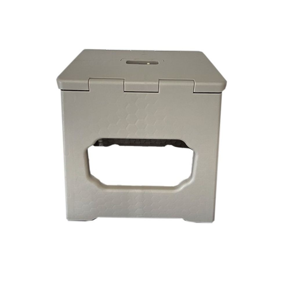 เก้าอี้พับได้ ลายเรียบ 29X22X22 ซม. (คละแบบ)