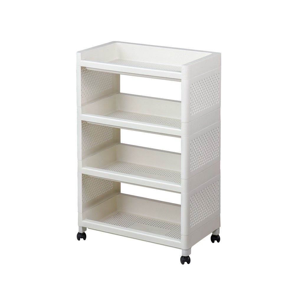 LOTUSS ชั้นวาง+ล้อ 5964 4 ชั้น 50X29.5X76.8 ซม.