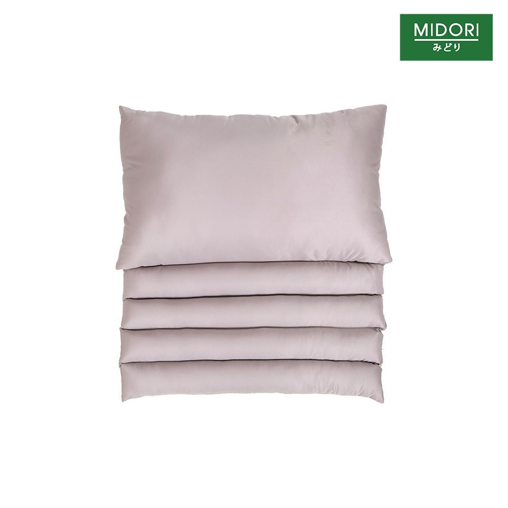 มิโดริ หมอนสุขภาพกันไรฝุ่น ปรับได้ 8ระดับ 18X28นิ้ว (คละแบบ)