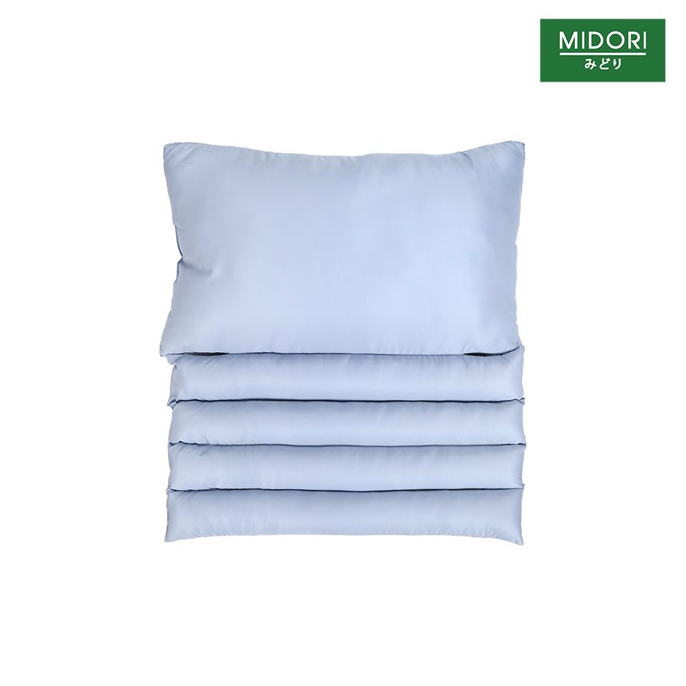 มิโดริ หมอนสุขภาพกันไรฝุ่น ปรับได้ 8ระดับ 18X28นิ้ว (คละแบบ)
