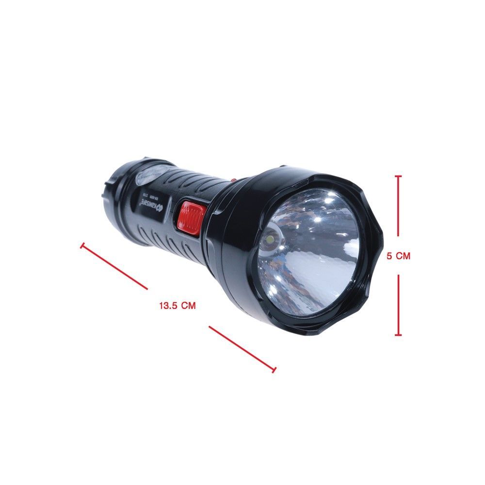 KAMISAFE FLASHLIGHT LED KM-8699 BLACK